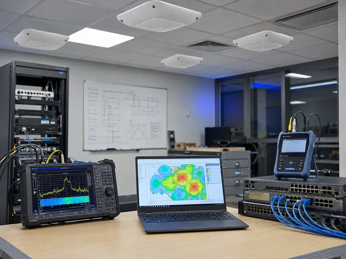 Optical fiber training rack / OTDR / fiber distribution equipment